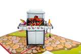 BBQ Pop Up 3D Card