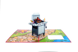 BBQ Pop Up 3D Card