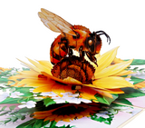 Bees 3D Pop Up Card
