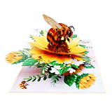 Bees 3D Pop Up Card