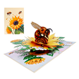 Bees 3D Pop Up Card