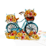 Flower Bike Pop Up Card