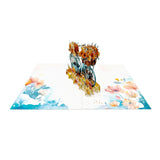 Flower Bike Pop Up Card