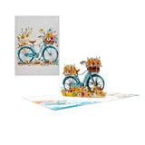 Flower Bike Pop Up Card