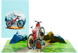 Bike Pop Up card
