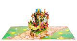 Flower Cart Pop-Up Card
