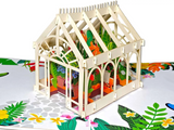 Greenhouse Pop Up Card