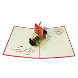 Viking Ship Pop Up 3D Card