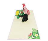 Cockatoo 3d Pop Up Card