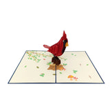 Cardinal 3D Pop Up Card