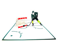 Hockey Pop Up card