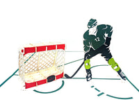 Hockey Pop Up card