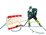 Hockey Pop Up card