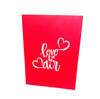 Valentines Day Anniversary Love 3D Pop Up Greeting Card