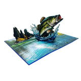 Fishing 3D Card