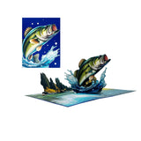 Fishing 3D Card