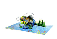 Fishing 3D Card