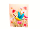 The hummingbird 3D card