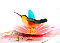 The hummingbird 3D card