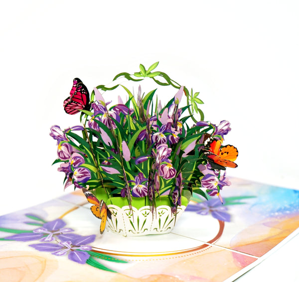 Mixed Flower Bouquet Card