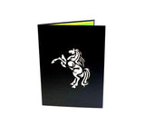 Horses 3D Card