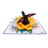 Hummingbird  3D Pop Up Card