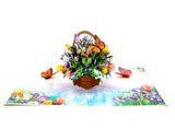 Flower basket 3D card