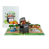 BBQ Pop Up 3D Card