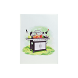 BBQ Pop Up 3D Card