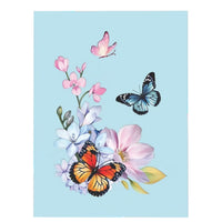 Spring Butterflies  Pop Up Card