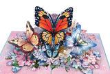 Spring Butterflies  Pop Up Card