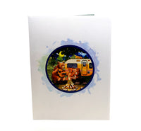 Camping Pop Up Card
