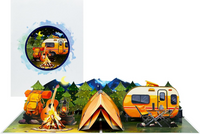 Camping Pop Up Card