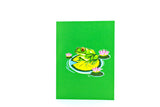 Frog pop-up card