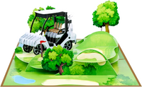 Golf Pop Up Card