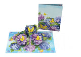 Hydrangea pop up card