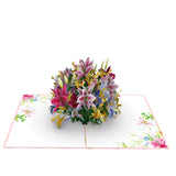 Flower basket 3D card