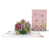 Flower basket 3D card