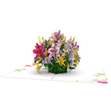 Flower basket 3D card