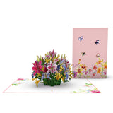Flower basket 3D card