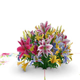 Flower basket 3D card