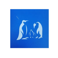 Penguin Family Pop Up Card