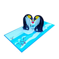 Penguin Family Pop Up Card