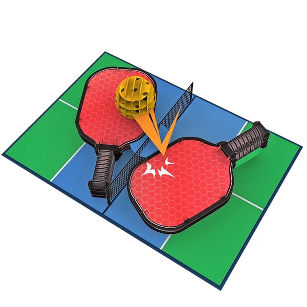 Pickleball Pop Up Card