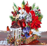 Poinsettia 3D Card