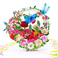 Flower Wreath 3D Card