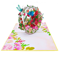 Flower Wreath 3D Card