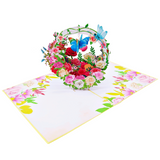 Flower Wreath 3D Card