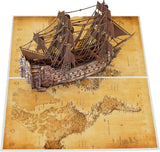 Sail Boat 3D Pop Up Card