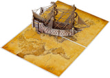 Sail Boat 3D Pop Up Card